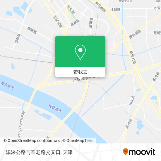 津涞公路与辛老路交叉口地图