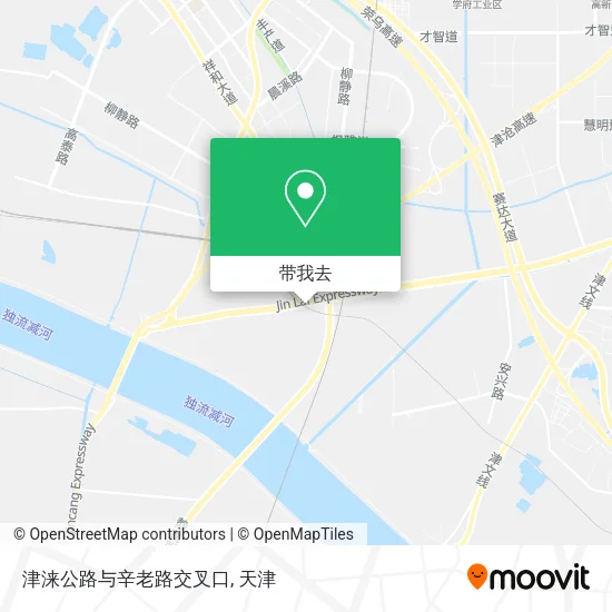 津涞公路与辛老路交叉口地图