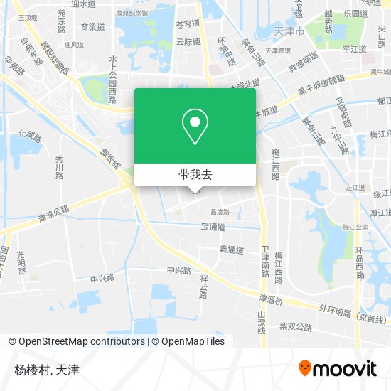 杨楼村地图