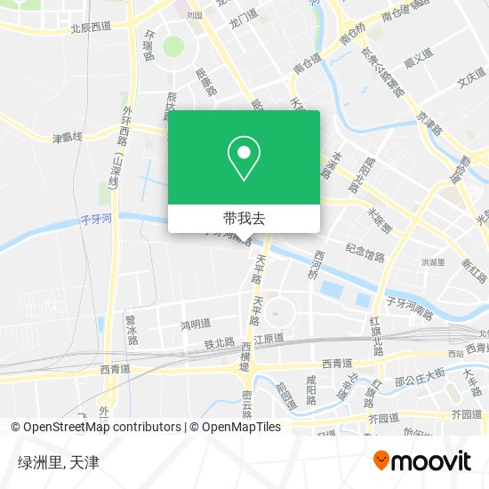 绿洲里地图