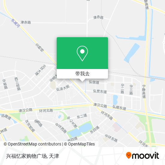 兴福忆家购物广场地图