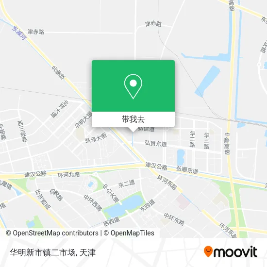 华明新市镇二市场地图