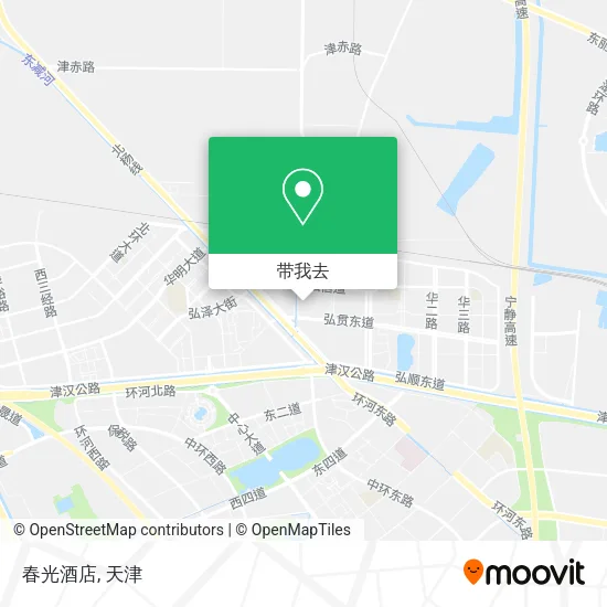 春光酒店地图