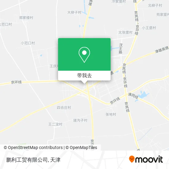 鹏利工贸有限公司地图
