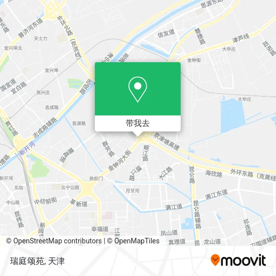 瑞庭颂苑地图