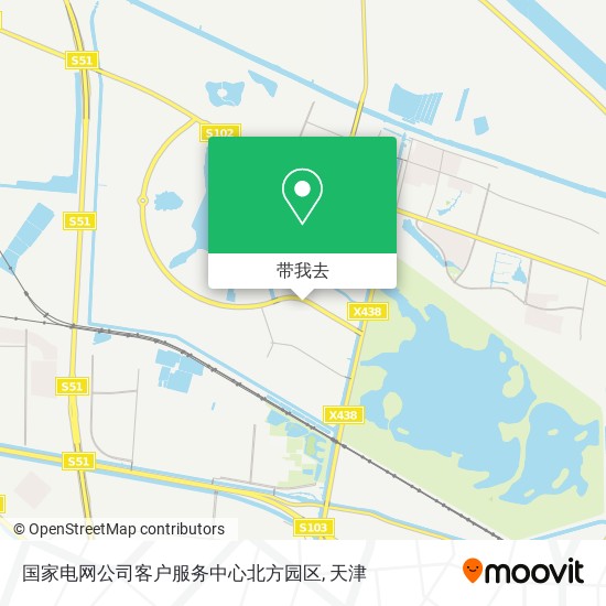 国家电网公司客户服务中心北方园区地图