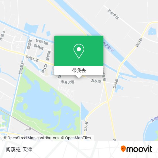 阅溪苑地图