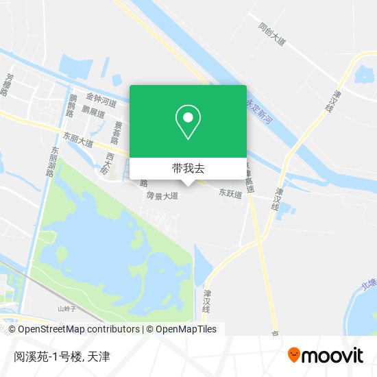 阅溪苑-1号楼地图