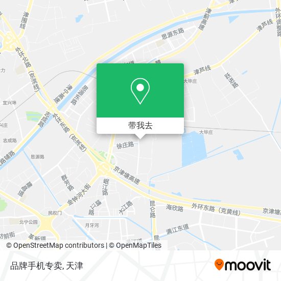 品牌手机专卖地图