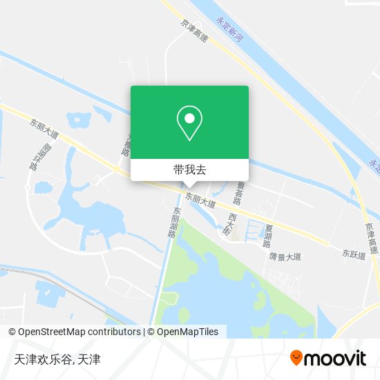 天津欢乐谷地图