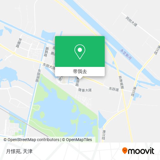 月憬苑地图
