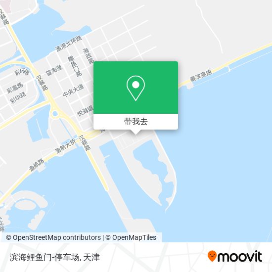 滨海鲤鱼门-停车场地图
