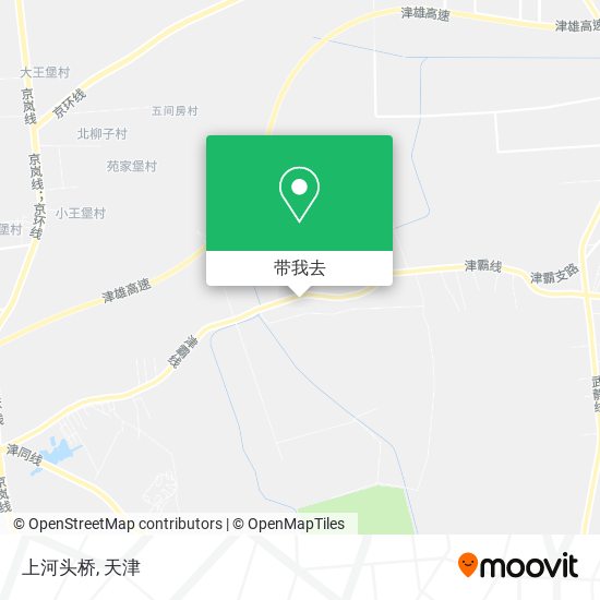 上河头桥地图