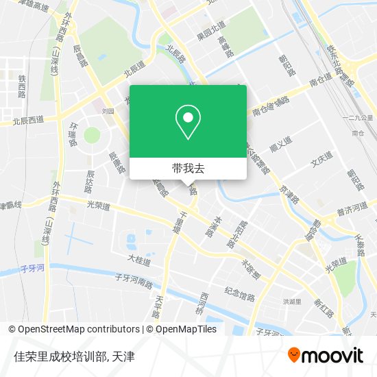 佳荣里成校培训部地图
