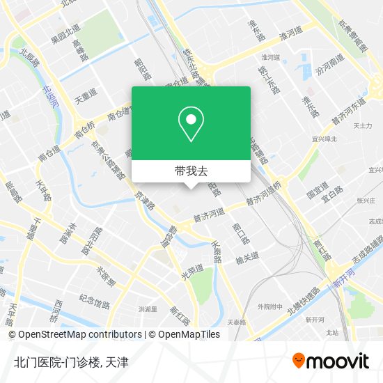 北门医院-门诊楼地图