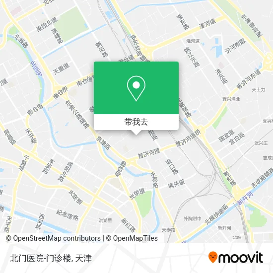 北门医院-门诊楼地图