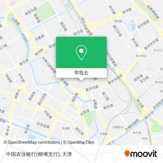 中国农业银行(柳滩支行)地图