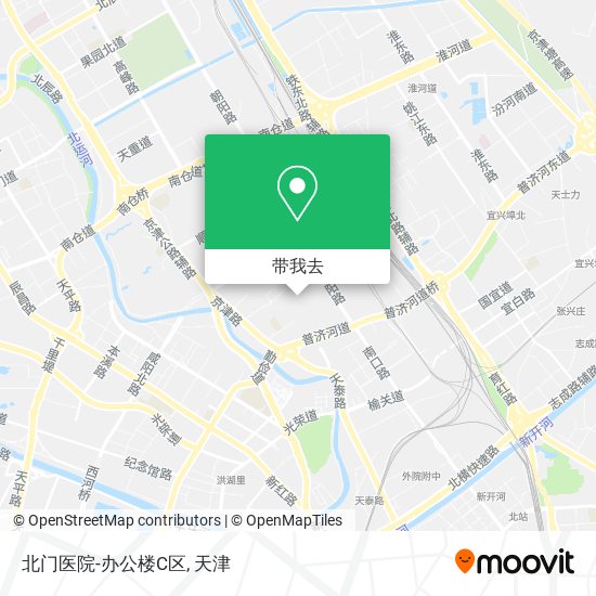 北门医院-办公楼C区地图