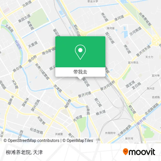 柳滩养老院地图