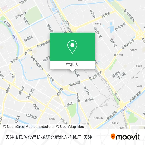 天津市民族食品机械研究所北方机械厂地图