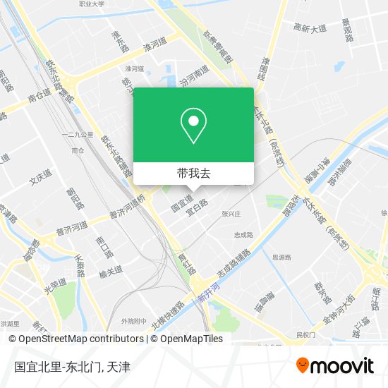 国宜北里-东北门地图