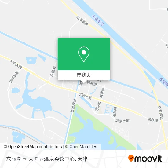 东丽湖·恒大国际温泉会议中心地图