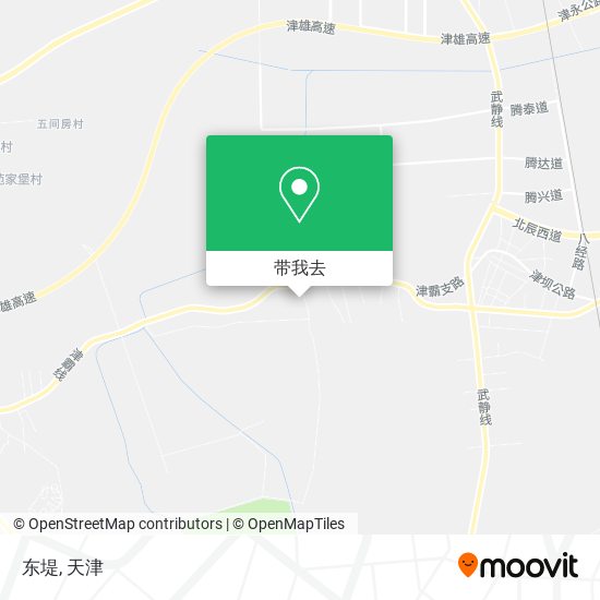 东堤地图