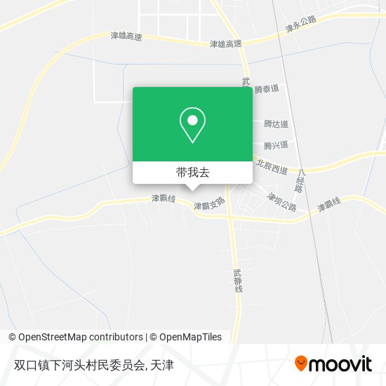 双口镇下河头村民委员会地图