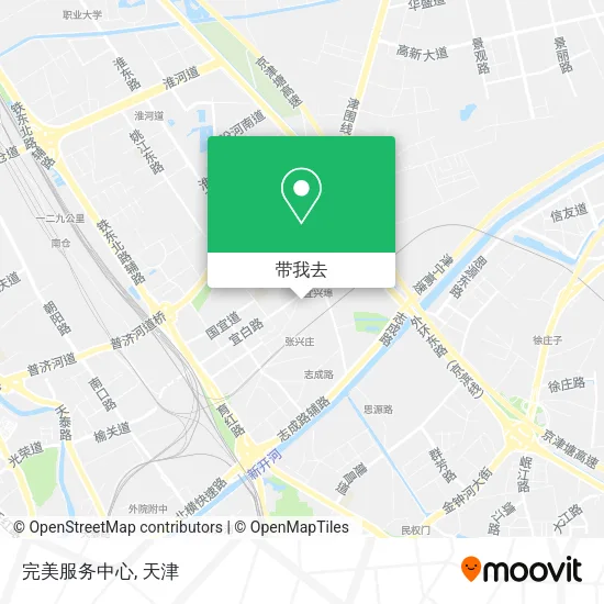 完美服务中心地图