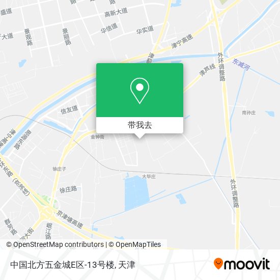 中国北方五金城E区-13号楼地图