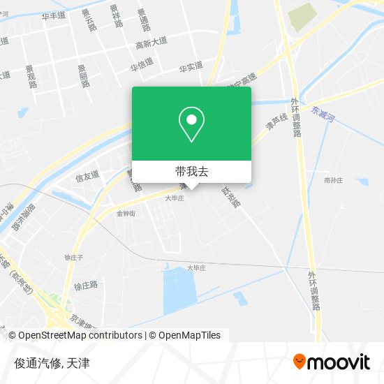 俊通汽修地图