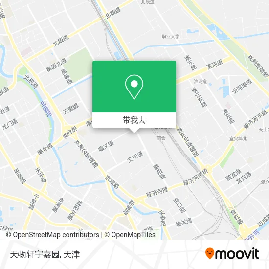 天物轩宇嘉园地图