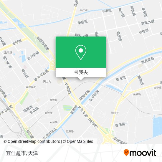宜佳超市地图