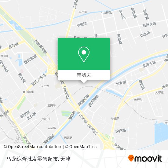 马龙综合批发零售超市地图