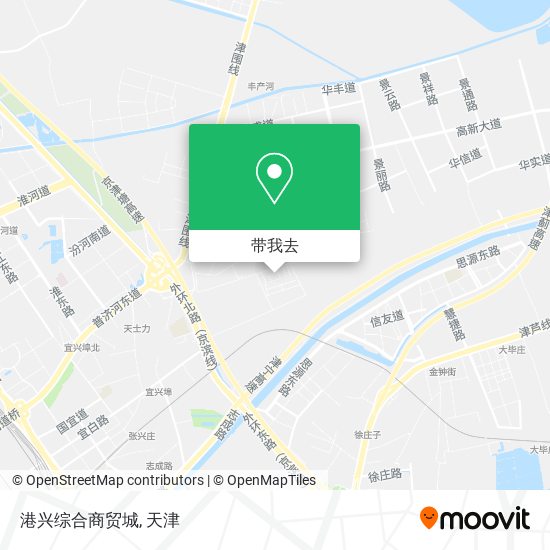 港兴综合商贸城地图