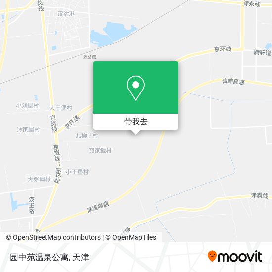园中苑温泉公寓地图