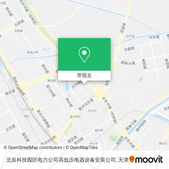 北辰科技园区电力公司高低压电器设备安装公司地图