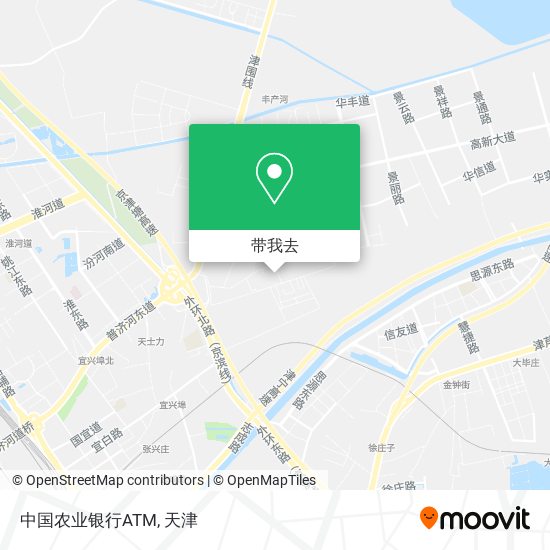 中国农业银行ATM地图