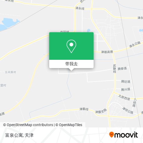 富泉公寓地图
