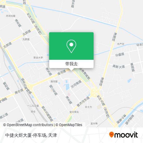 中捷火炬大厦-停车场地图