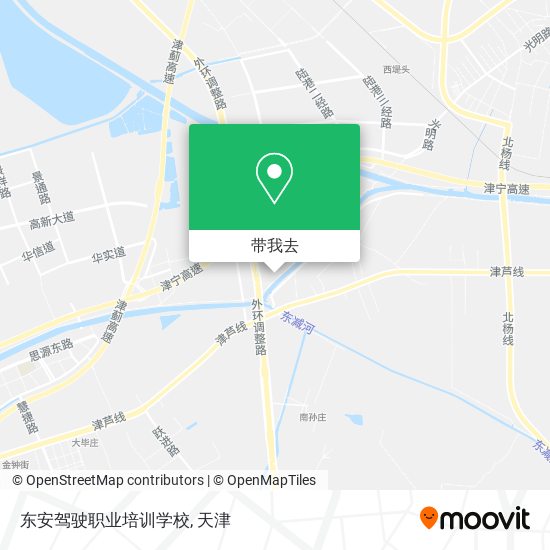 东安驾驶职业培训学校地图