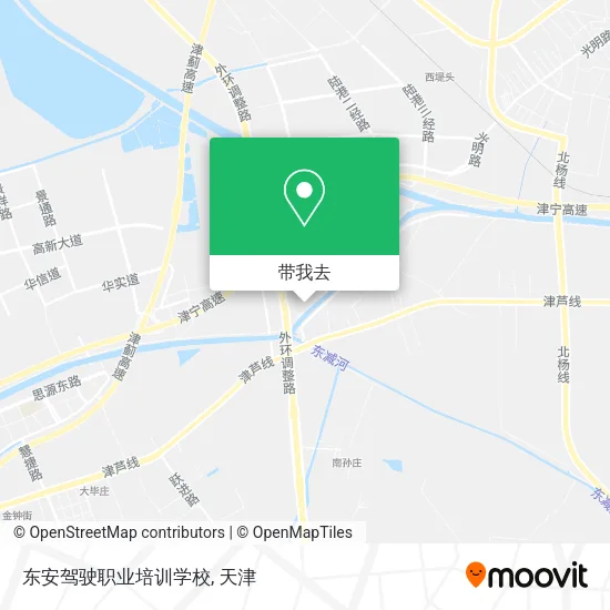 东安驾驶职业培训学校地图