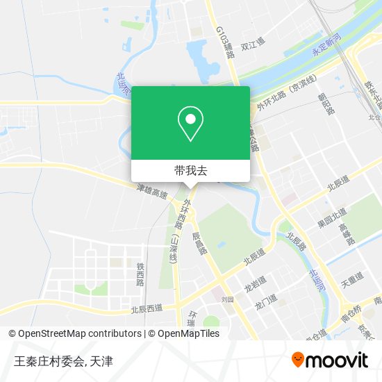 王秦庄村委会地图