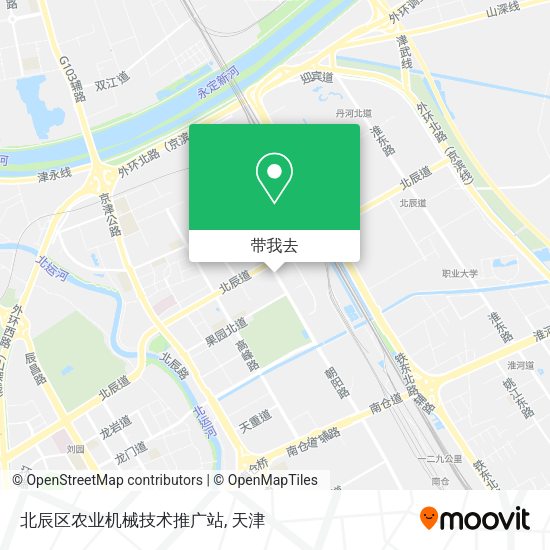 北辰区农业机械技术推广站地图