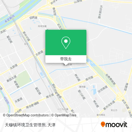 天穆镇环境卫生管理所地图