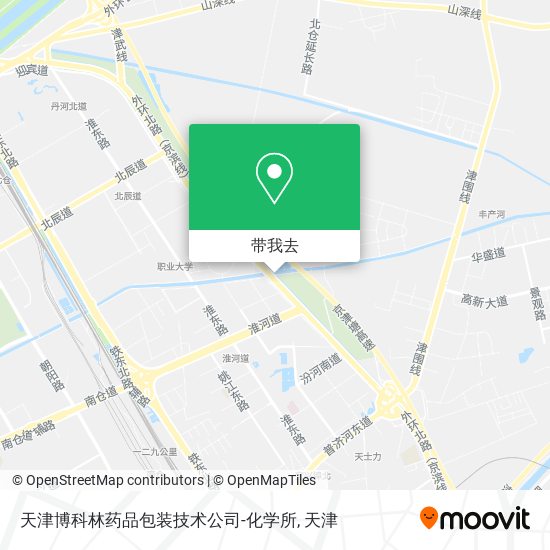 天津博科林药品包装技术公司-化学所地图