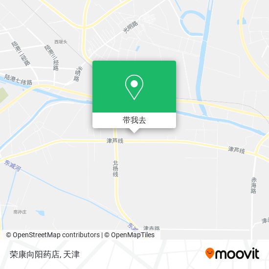 荣康向阳药店地图
