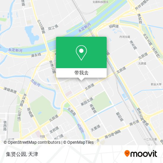集贤公园地图