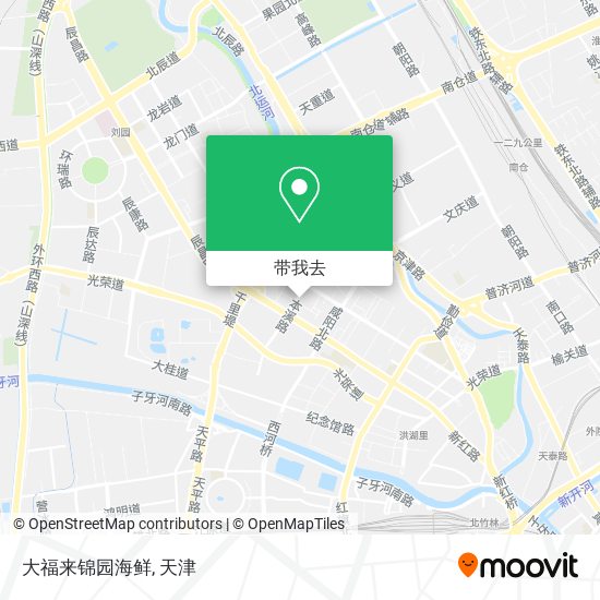 大福来锦园海鲜地图