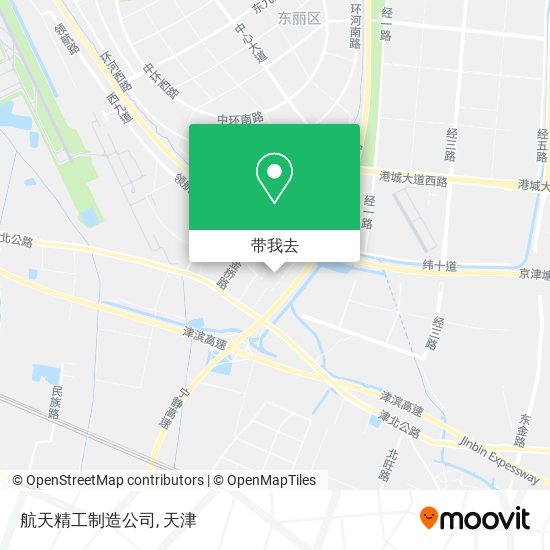 航天精工制造公司地图